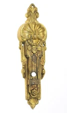 Rococo Brass Plated Doorbell Cover