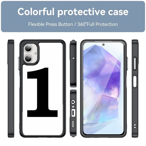 Anti wear Cover For Samsung A15 A16 S23 S24 S25 Ultra FE Black Football Number 1 - 第 23/25 張圖片