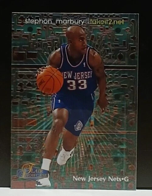 Stephon Marbury 1998-99 Flair Showcase takeit2.net # 11 Serial # 0508/1000