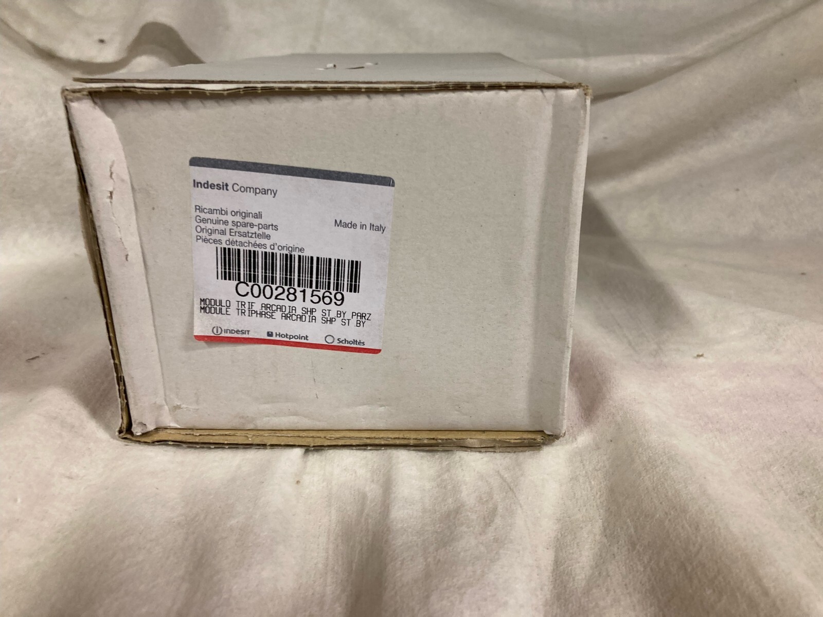 Carte de puissance C00281569 resoudre erreur affichage machine Ariston