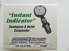 27387 REDDING INSTANT INDICATOR WITH DIAL - 224 VALKYRIE - NEW RANGE ADAPTER