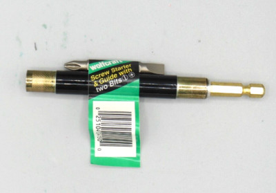 Wolfcraft Screw Starter & Guide with Two Bits