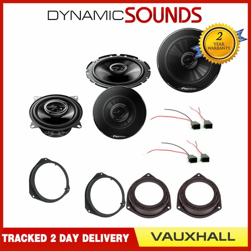Front / Rear Speaker Upgrade Kit Wiring for Vauxhall Corsa D 2 or 3