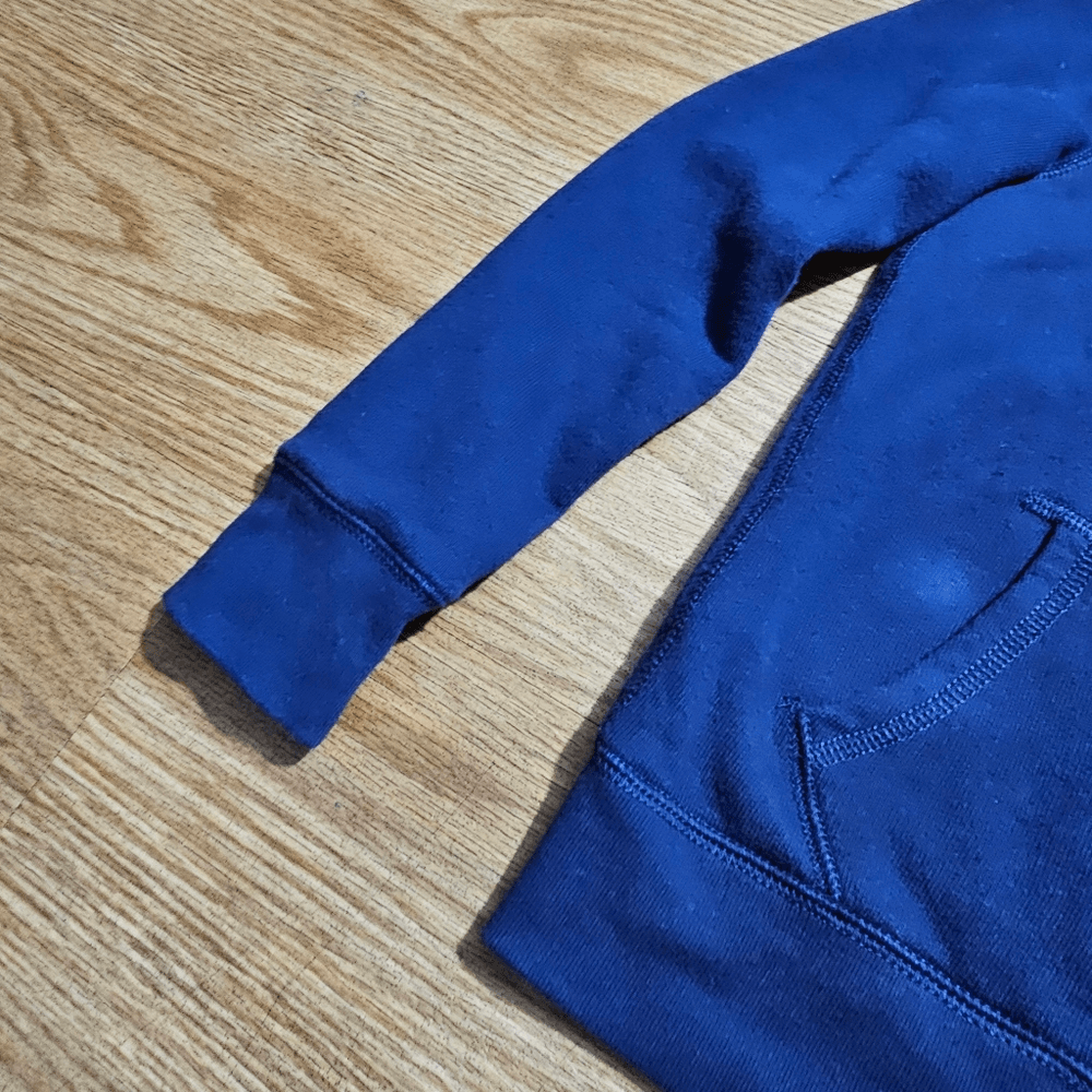 Polo Ralph Lauren Pony Logo Hoddie Giacca Bambini Taglia S Navy Bianco Pile Spugna