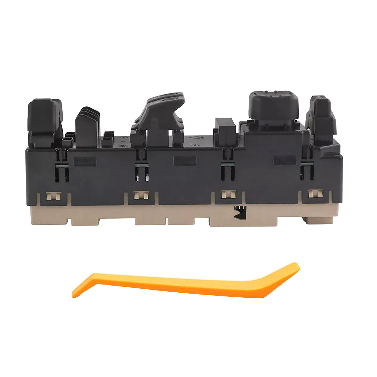 Black Master Power Window Switch Driver Side 10398567 Chevy Silverado