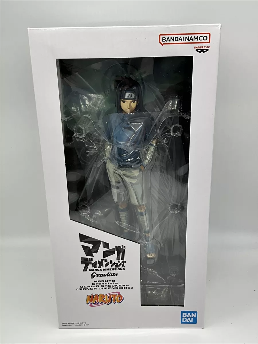 Naruto: Shippuden Uchiha Sasuke #2 Manga Dimensions Version Grandista Statue