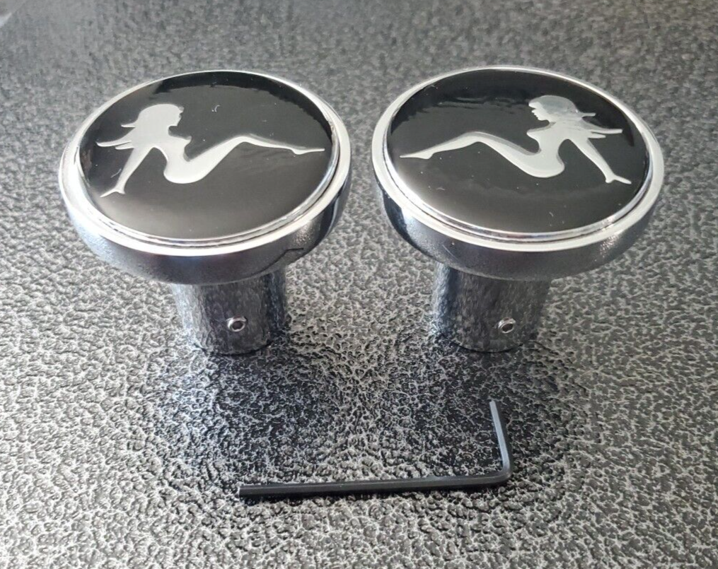 Kenworth KW peterbilt semi truck Air Valve Knobs Set w/ metal chrome