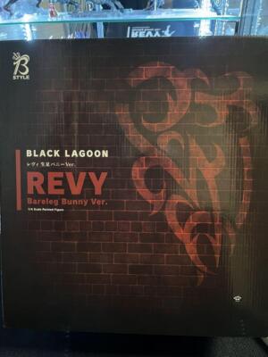B-Style BLACK LAGOON Revy Bare Leg Bunny Ver. 1/4 Figure FREEing Toy