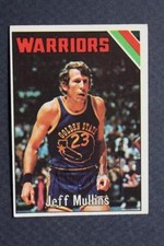 Golden State Warriors Jeff Mullins autographed 1975-76 Topps basketball card ---
