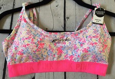 Victoria's Secret PINK Sports Bra Lightly Lined Light Support Floral Size M NWT