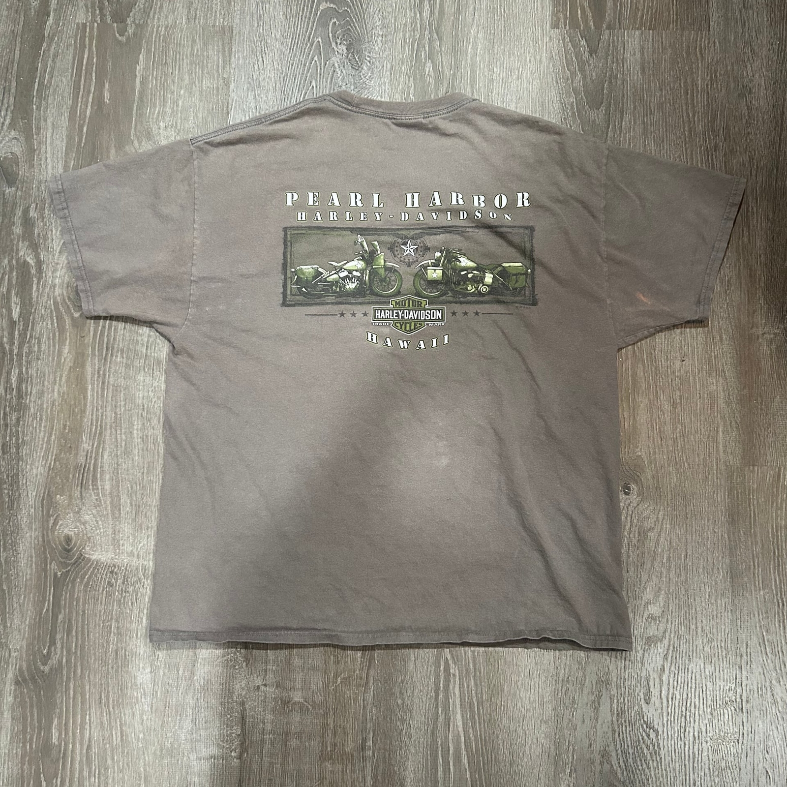 ALTRA T shirt vintage Y2K Pearl Harbor Harley Davidson: XL