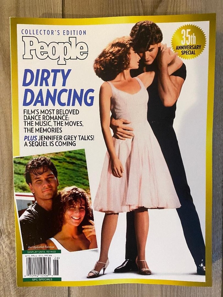 2022 DIRTY DANCING 35th Anniversary People Special Edition PATRICK SWAYZE Grey