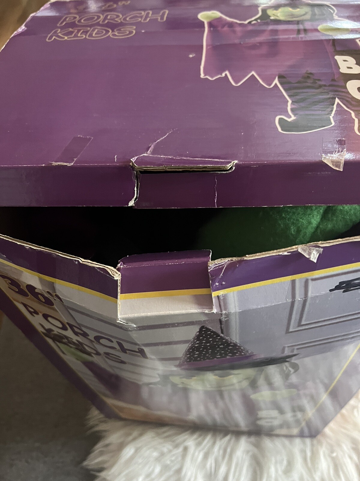 36" Halloween Witch Porch Kids Door Greeter Holiday Floor Prop