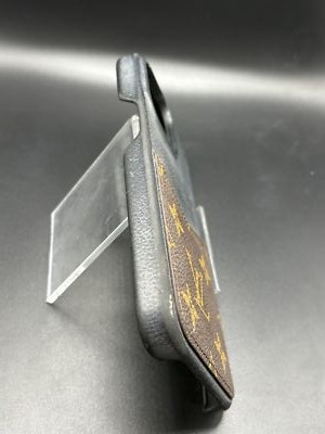 Auth Louis Vuitton Bumper 15 PRO MAX iPhone Case Monogram Used in