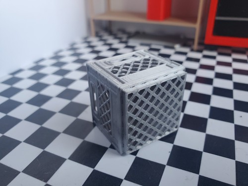 Milk Crate 1:10 Scale Vehicle Garage Store Grocery Miniatures 3D Printed - Picture 56 of 83
