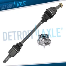 Front CV Axle Shaft Wheel Bearing and Hub Assembly for 2008-2011 Subaru Impreza