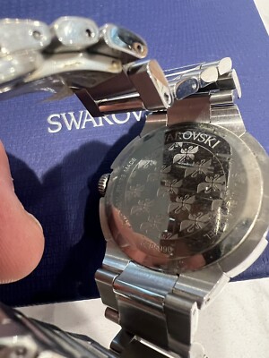 Swarovski City Grey Mother of Pearl Dial Watch 5205990 | eBay display picture 1
