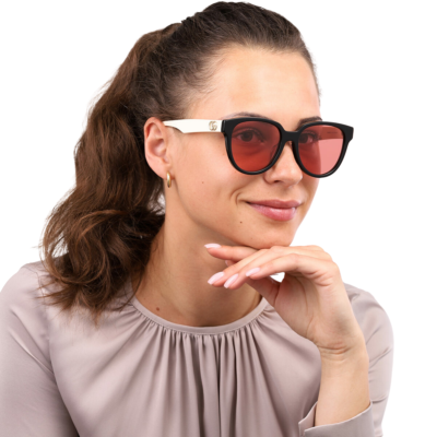 gucci black orange sunglasses