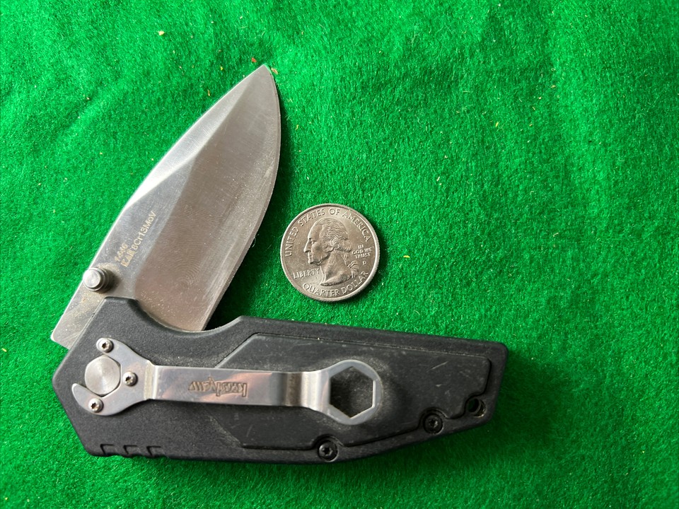 Kershaw 3 4 Ton 1446 Pocket Knife Liner Lock Plain Edge Blade EBay kershaw-3-4-ton-1446-pocket-knife-liner-lock-plain-edge-blade-ebay