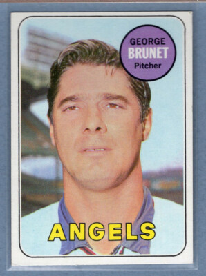 1969 Topps #645 George Brunet(c) EX-MT  GO850