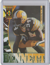 1995 Collector's Edge Black Label #70 Edgar Bennett Green Bay Packers