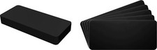  30 CD Disc Jewel Case Shelf Divider Cards - 3" x 6-3/4" - Black Standard 30mil