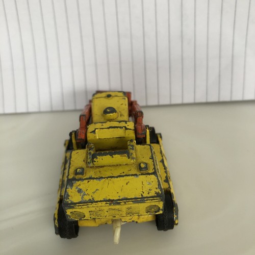 Matchbox KingSize K-9 Caterpillar Excavator, 1970, no scoop/bucket pit - Picture 3 of 7