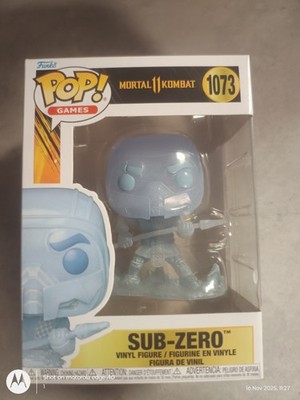 Funko Pop! Games Mortal Kombat 11 Fatality Sub-Zero Vinyl Figur #1073 Brandneu