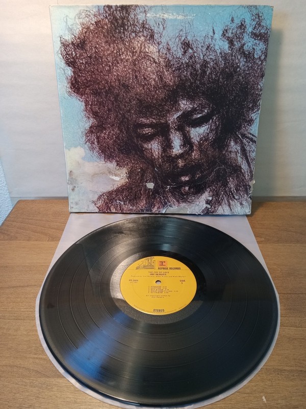 JIMI HENDRIX - The Cry Of Love LP EX, OG 1971 Reprise MS 2034 Sterling RL Press