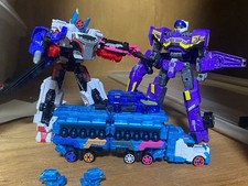 Boonboomger Robo Minipla Set w/ Champion Carrier - Super Sentai Action Figures