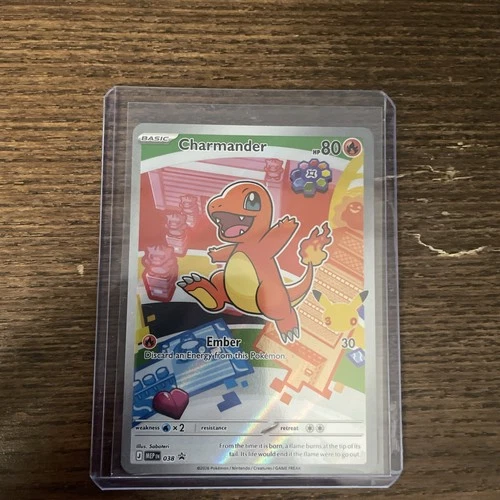Charmander 038 Me: Mega Evolution Promo Holo great condition