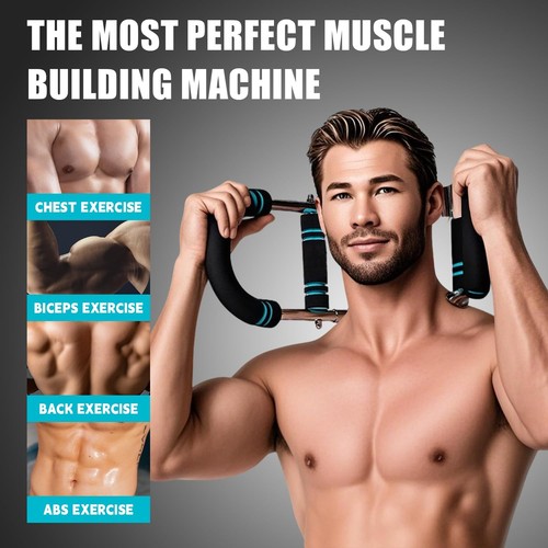 Twister Armtrainer, 40-100 Pfund verstellbare Brusttrainingsgeräte, tragbare Po... - Bild 2 von 7