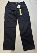5.11 Tactical TacLite Pro Pants Mens 38x36 Navy Ripstop Cargo NWT Teflon