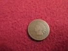 1872  DATED  INDIAN CENT ORIGINAL