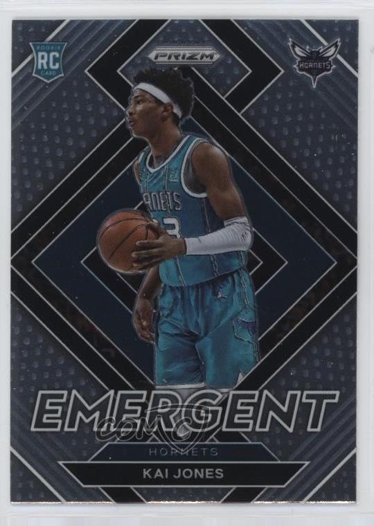 2021-22 Panini Prizm Emergent Kai Jones #1 uk2