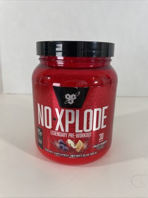 BSN NO XPLODE Legendary Pre-Workout 30 Serving 275mg Caffeine Explosive Energy