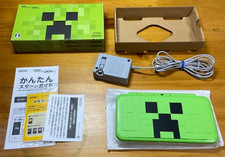 Console New Nintendo 2DS LL Minecraft Clipper Edition Japon Testée Fonctionnelle