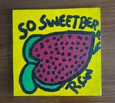 Ruby Williams Folk Art Outsider Art Strawberry