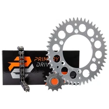 Primary Drive Chain and Sprocket Kit - Steel Rear/O-Ring Chain For KTM 450 XCF-W