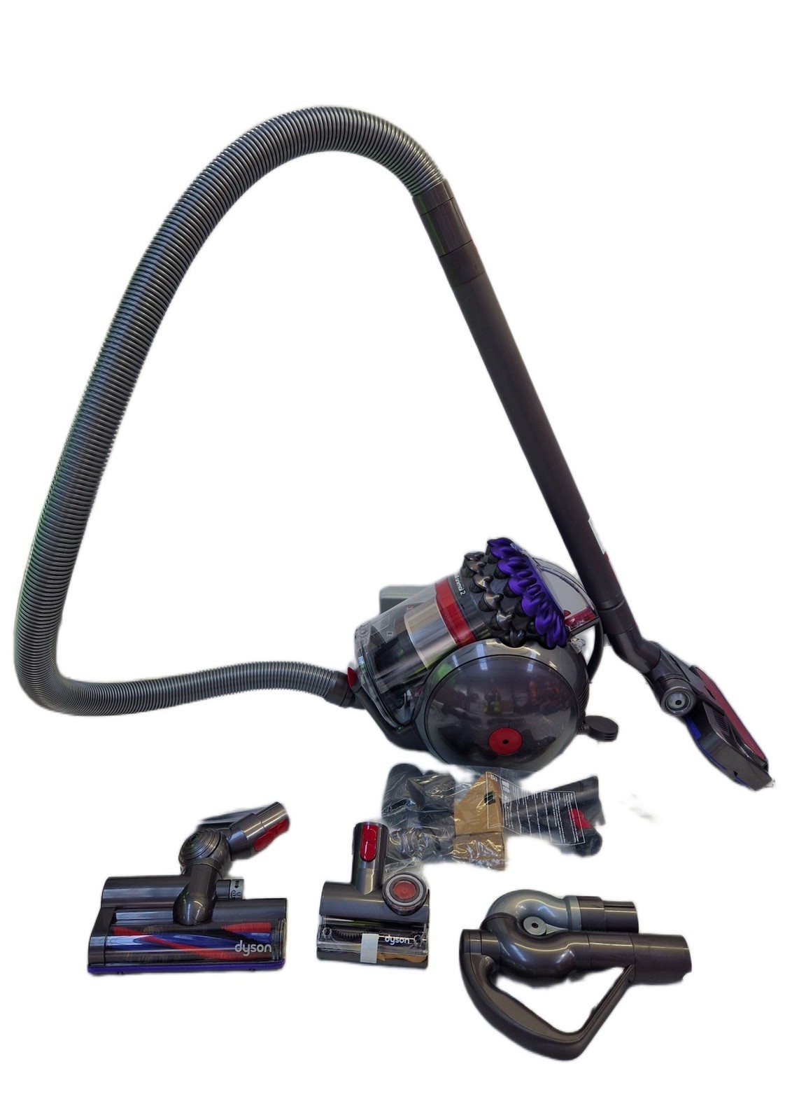 Dyson Big Ball Animal 2 Corded Vacuum Cleaner VM1-UK Iron/Purple {Damaged}
