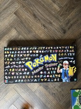 Pokemon Master Trainer Board Game Vintage Hasbro MB Games Complete 1999 