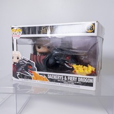 Funko POP! Rides - Juego de figuras Juego de Tronos - Daenerys & Fiery Drogon #68 *casi nuevo*
