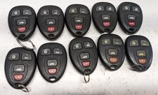 LOT OF 10 OEM GM KEY FOB LOT KEYLESS ENTRY FOB LOT KOBGT04A