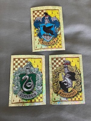 2001 PANINI HARRY POTTER PHILOSOPHER'S STONE STICKERS    (3 HOLOS)