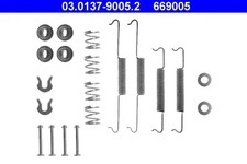 Image of Brake shoe fitting kit 03.0137-9005.2 ATE for VW PORSCHE