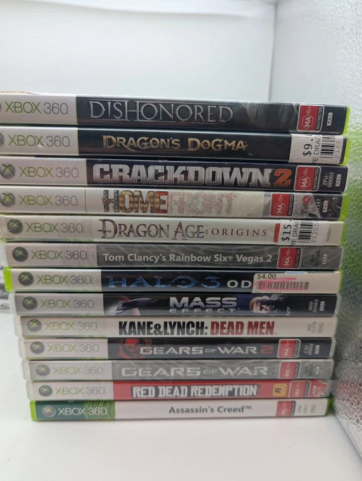 23 x Xbox 360 Game Bundle Bulk Lot Assassins Creed Halo Etc. No Doubles Some CIB - Image 2 of 4