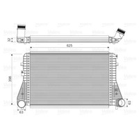 LadeluftküHler Valeo 818674 FüR Seat VW Skoda Audi Leon Golf Plus V Jetta IV TT