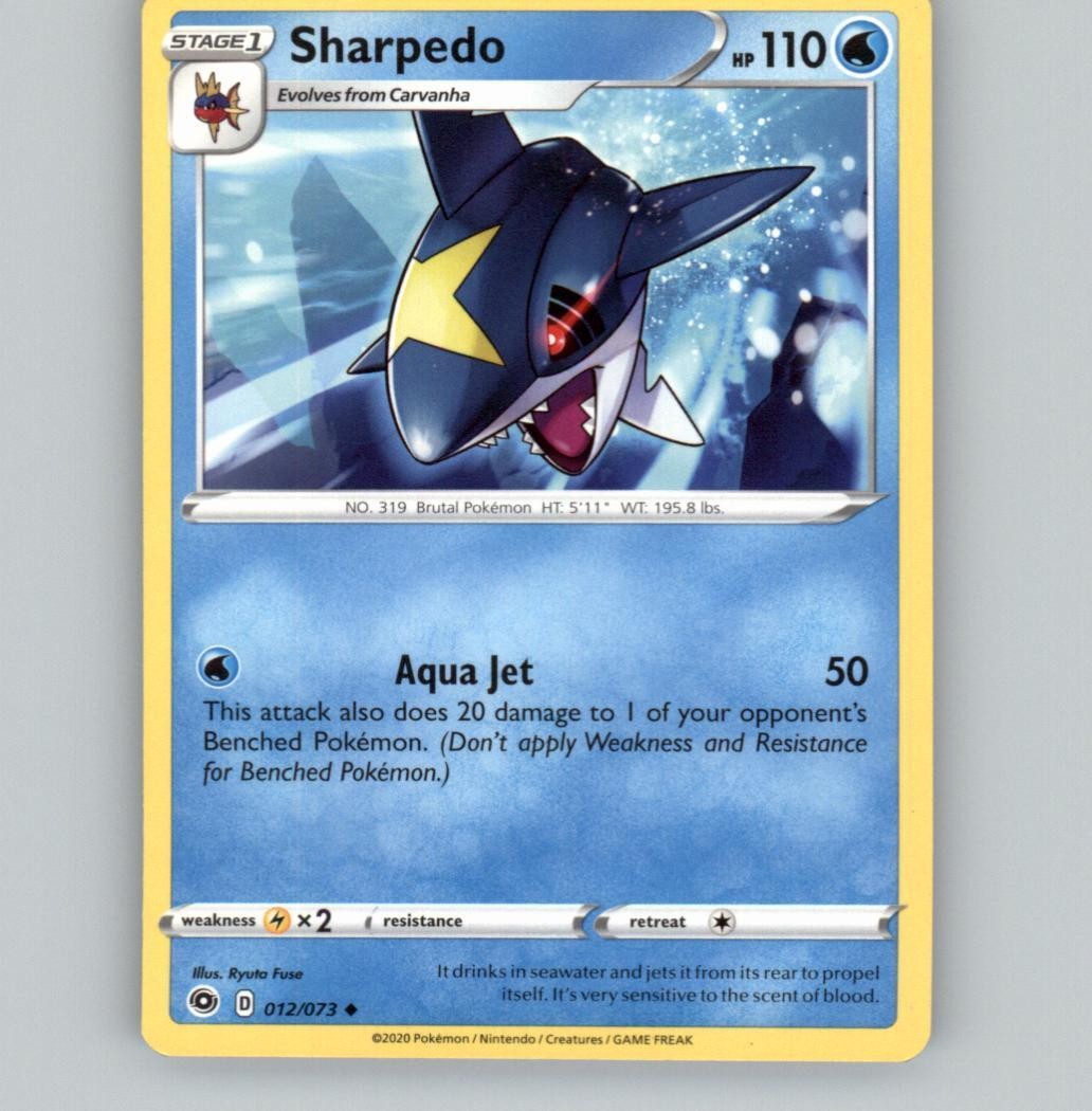 SHARPEDO Champion's Path #12/73 Sharpedo