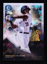 2018 Bowman Chrome Peaks of Potential Atomic Refractor /150 Yordan Alvarez 7zf