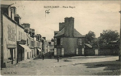 CPA St-JAMES-Place Bagot (27249)